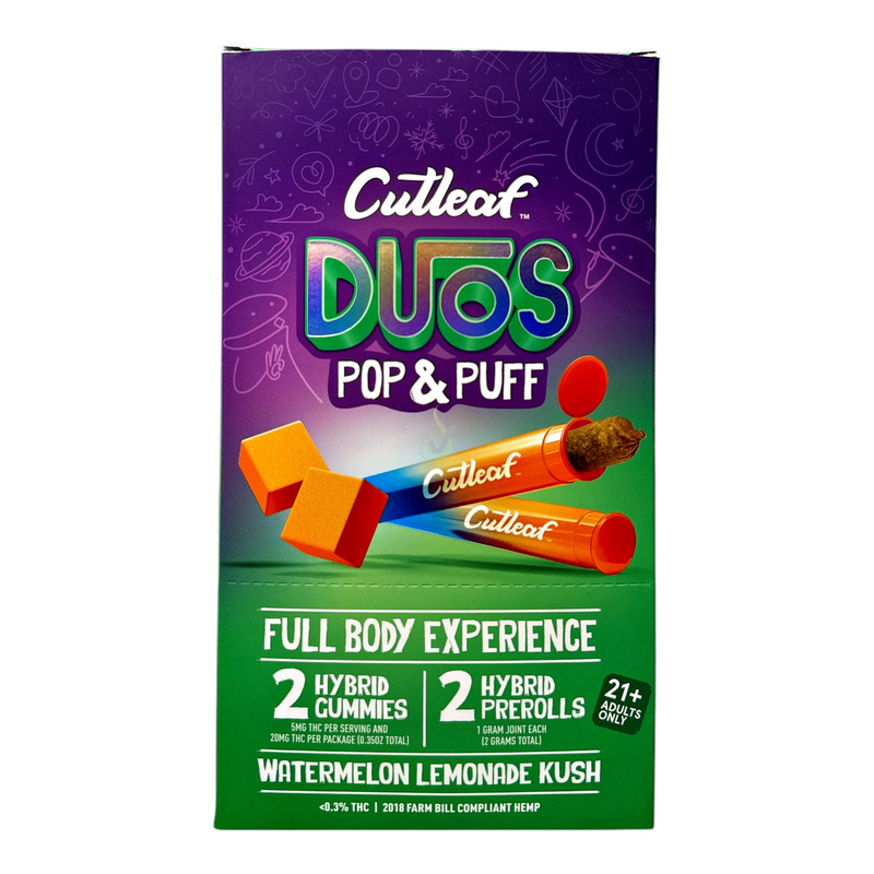 Cutleaf Duos Pop and Puff Case