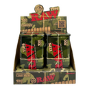 Raw Pre Rolled 100ct Tips Camo Pack Tin