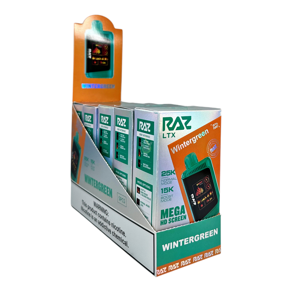 RAZ LTX 25k Disposable Vape Wholesale - The Vapor Supplier RAZ LTX 25k Disposable Vape Wholesale - The Vapor Supplier