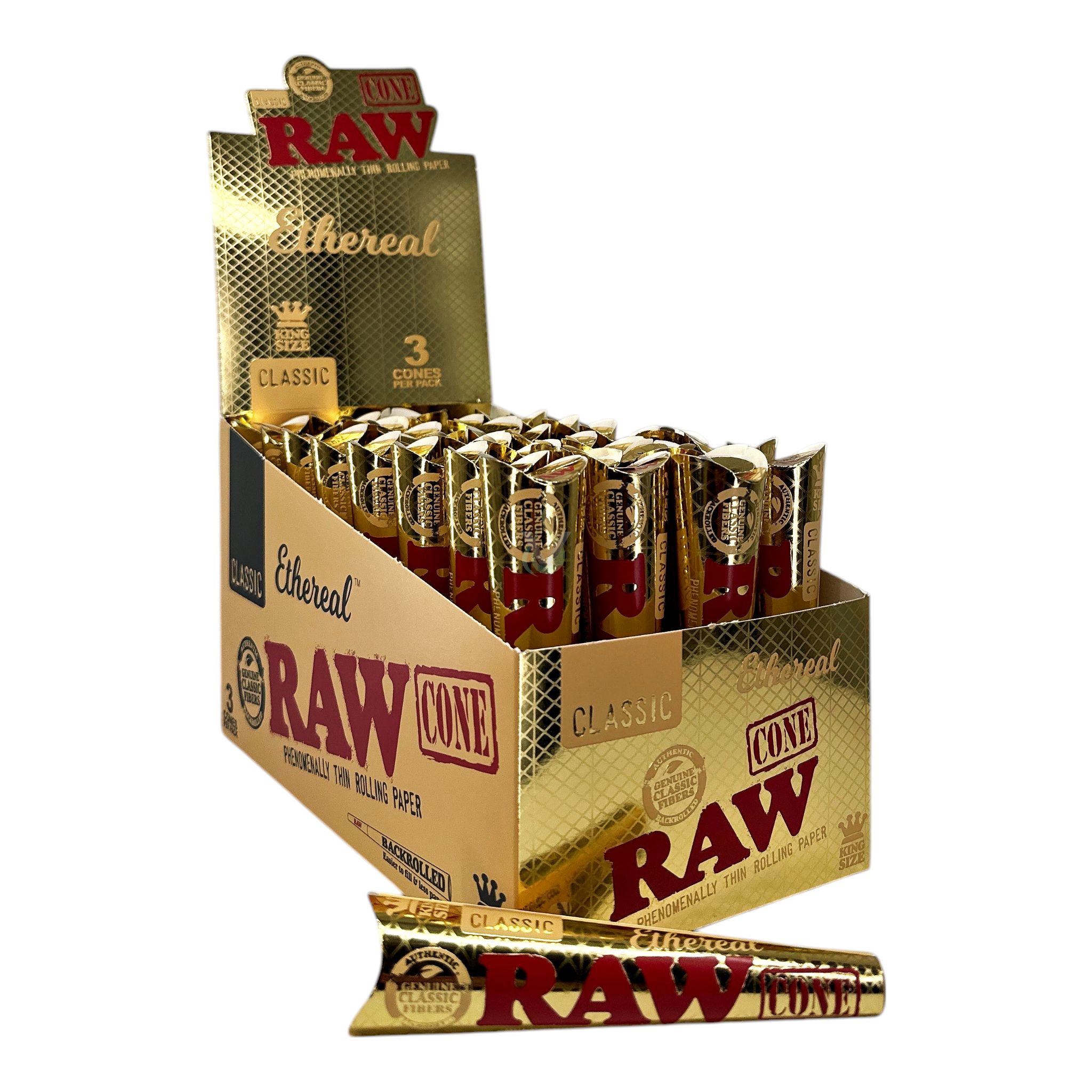 Raw Ethereal King Size Cones