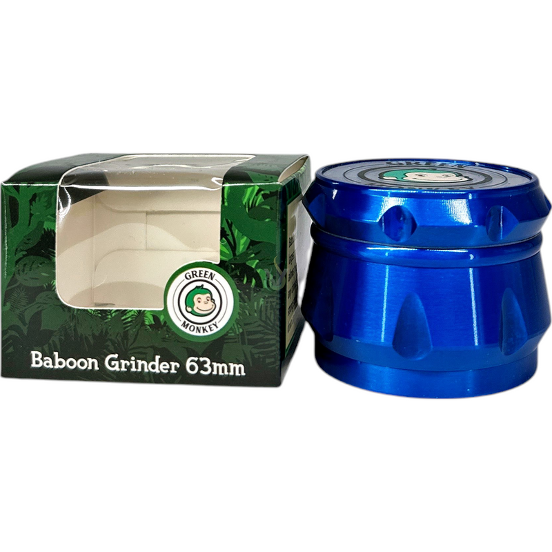 Green Monkey 4 Piece Baboon 63mm Grinder