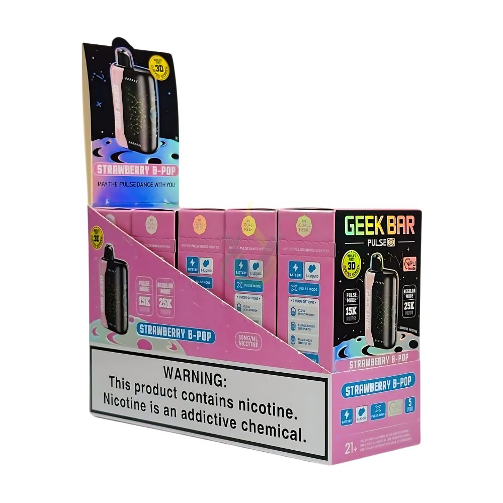 Geek Bar Pulse X Wholesale - The Vapor Supplier Geek Bar Pulse X Wholesale - The Vapor Supplier