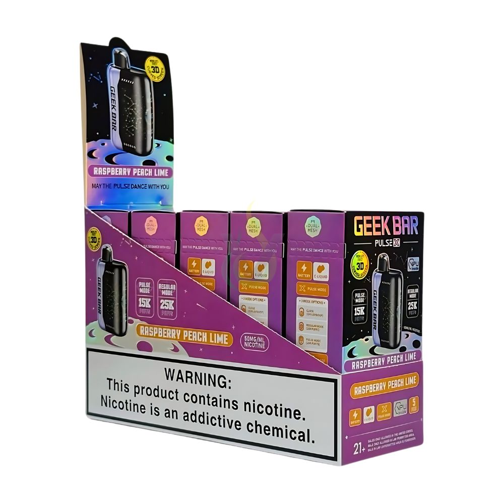 Geek Bar Pulse X Wholesale - The Vapor Supplier Geek Bar Pulse X Wholesale - The Vapor Supplier