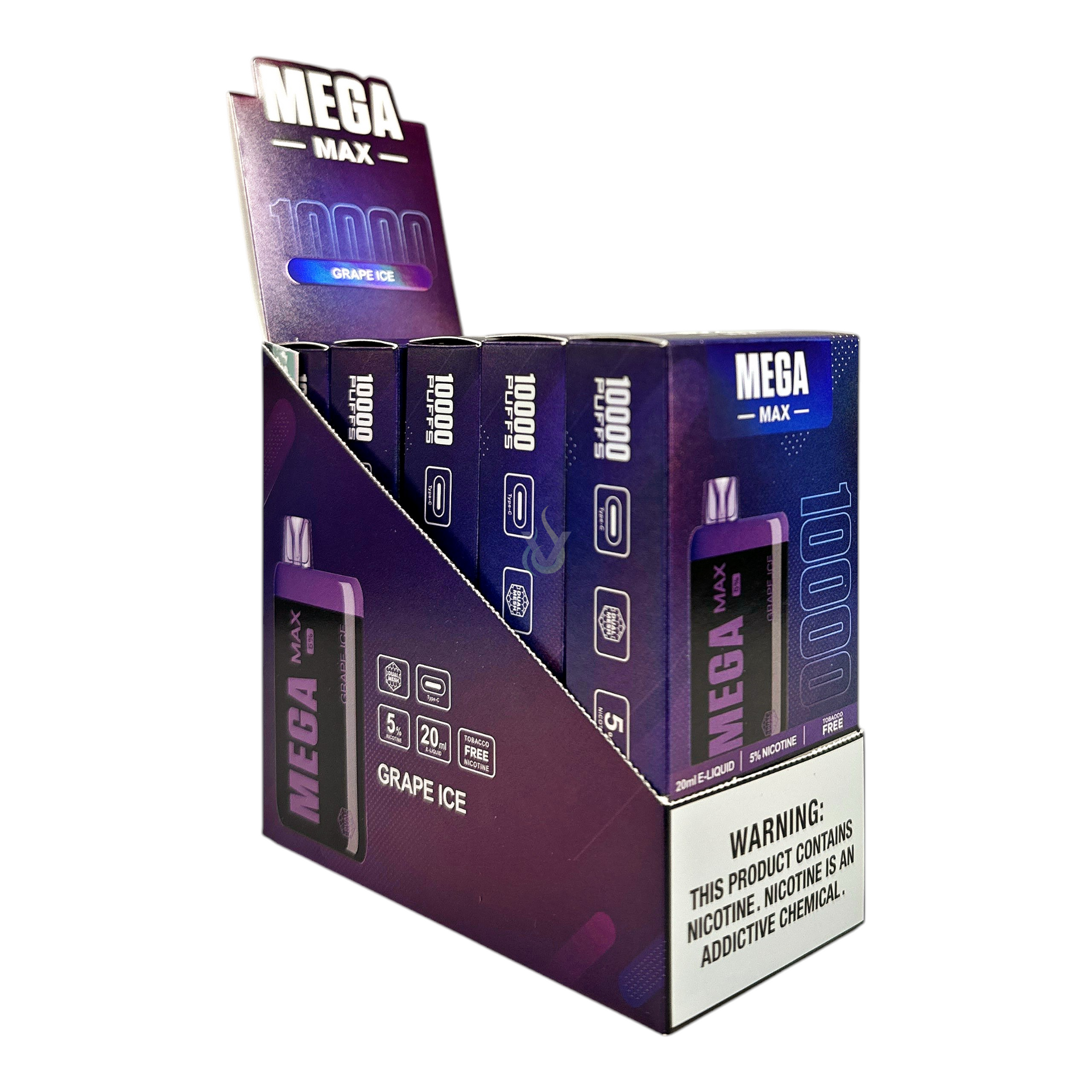 Mega Max 10K Puffs Disposable Vape Wholesale - The Vapor Supplier Mega Max 10K Puffs Disposable Vape Wholesale - The Vapor Supplier