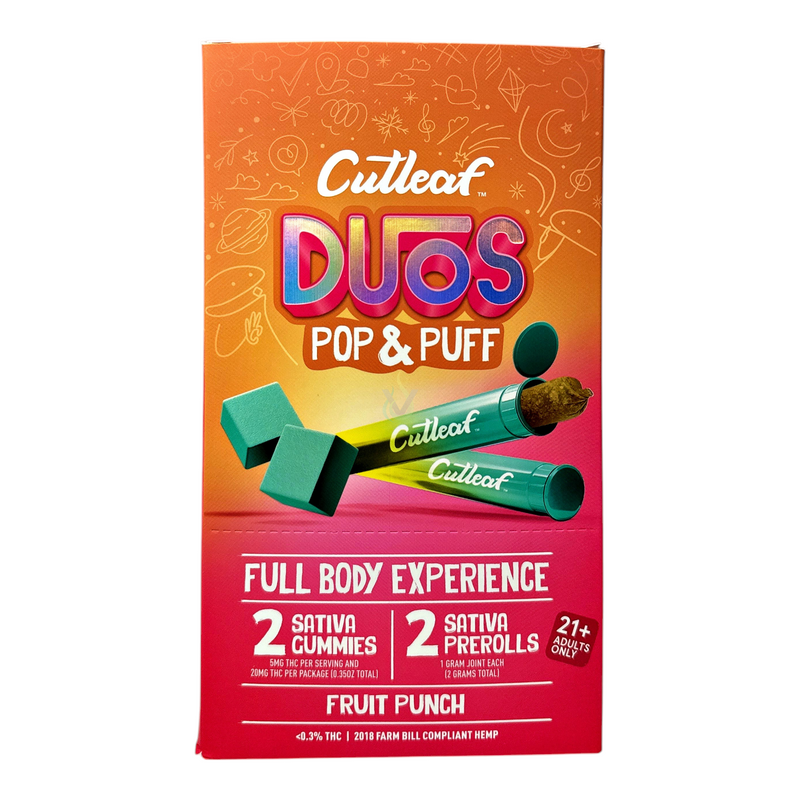 Cutleaf Duos Pop and Puff Case