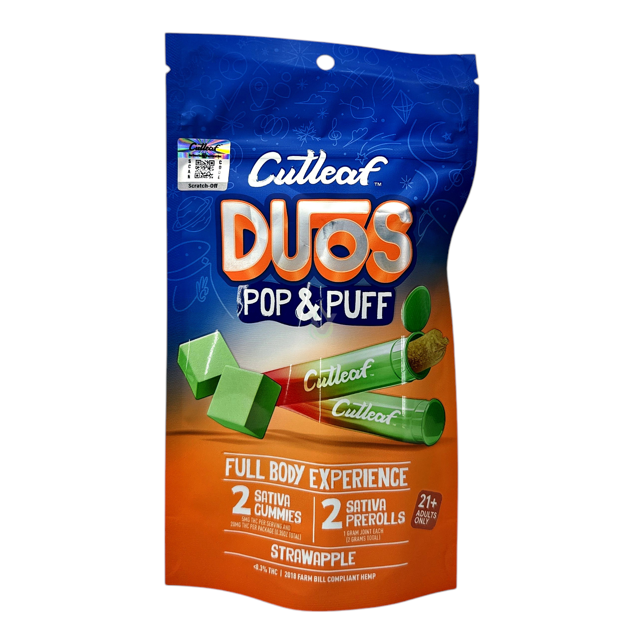 Cutleaf Duos Pop and Puff