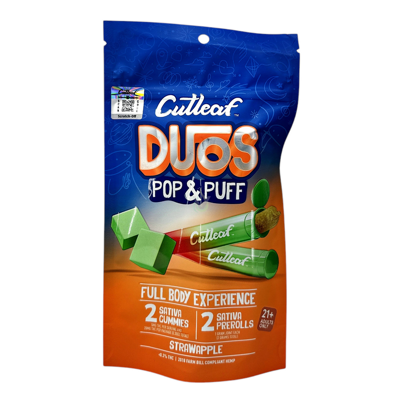 Cutleaf Duos Pop and Puff Case