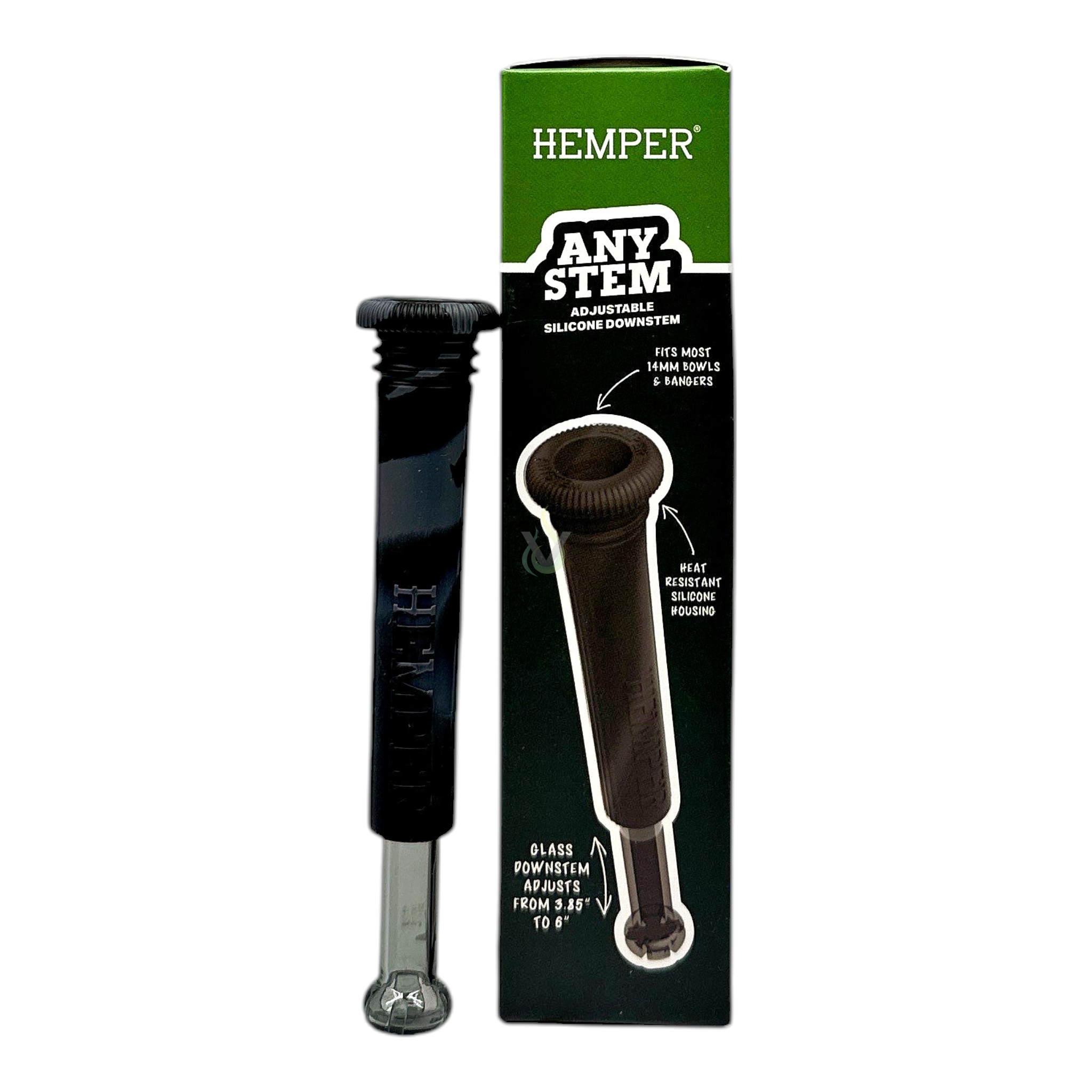 Hemper Any Stem Adjustable Silicone Downstem