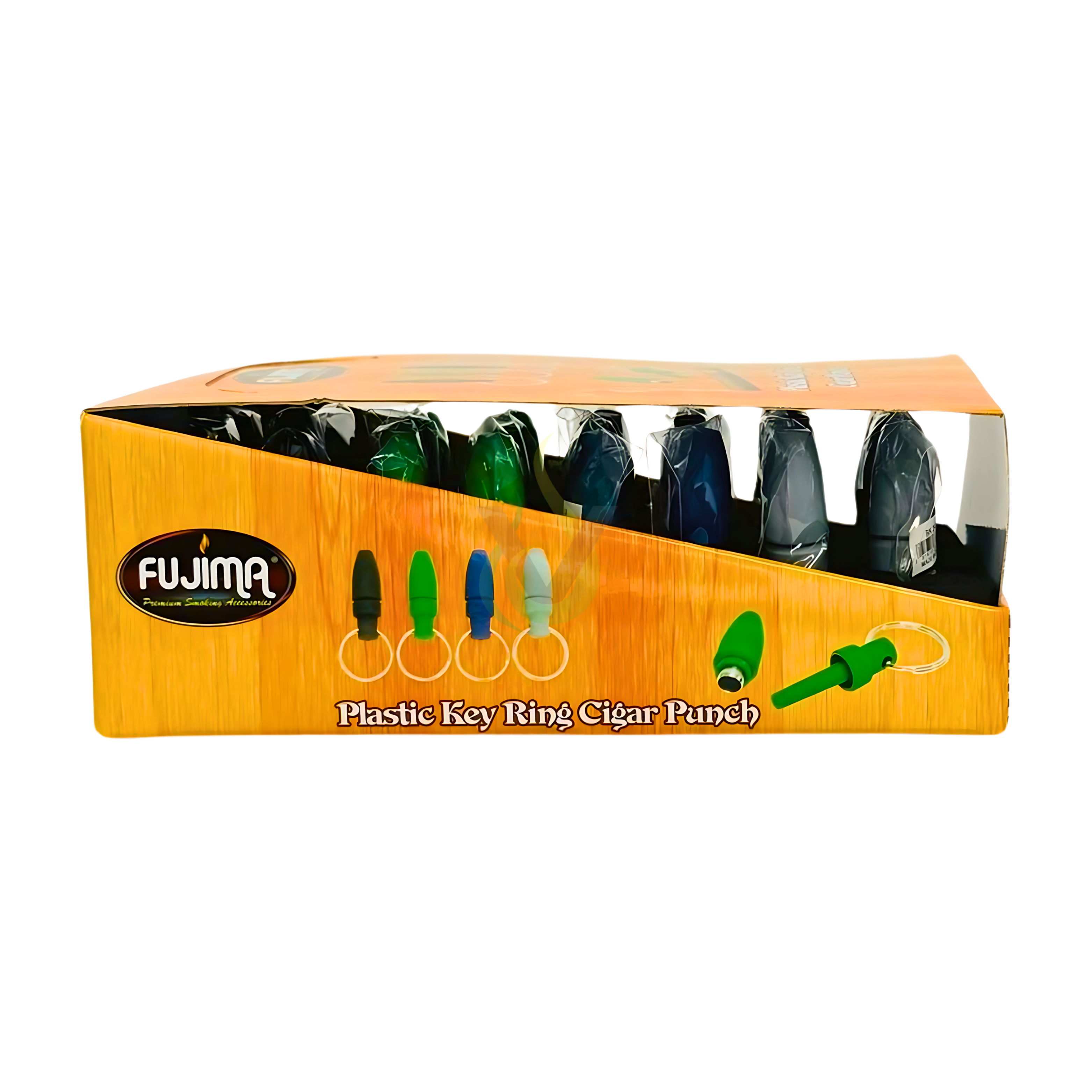 Fujima Plastic Key Ring Cigar Punch