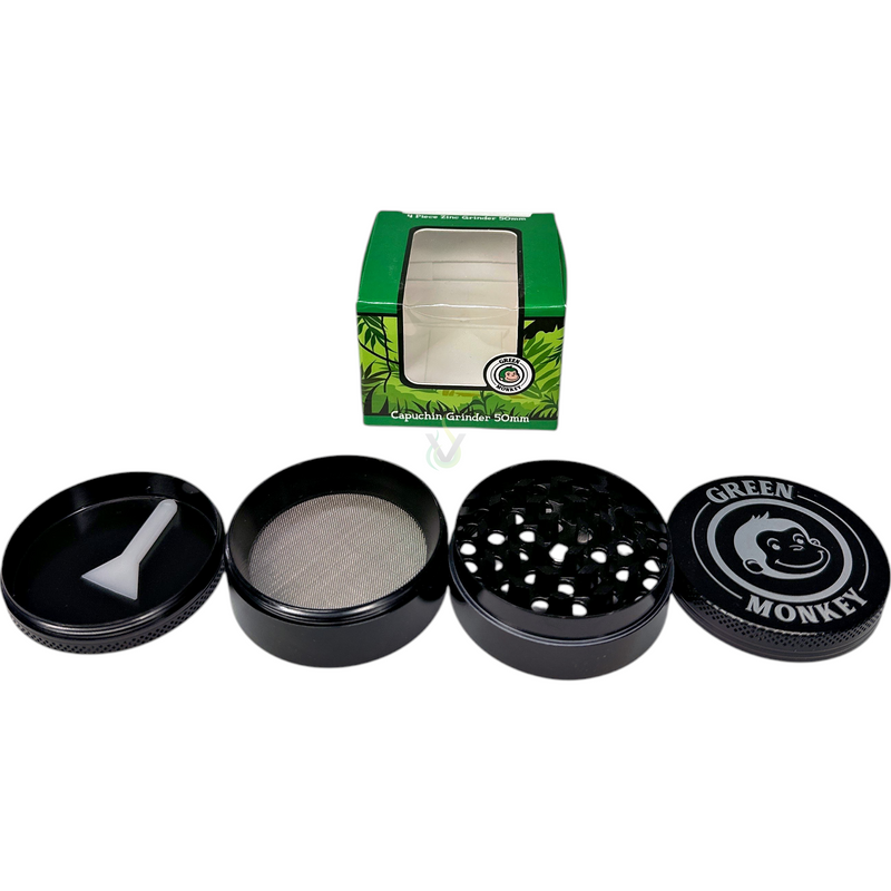 Green Monkey 4 Piece Capuchin 50mm Grinder