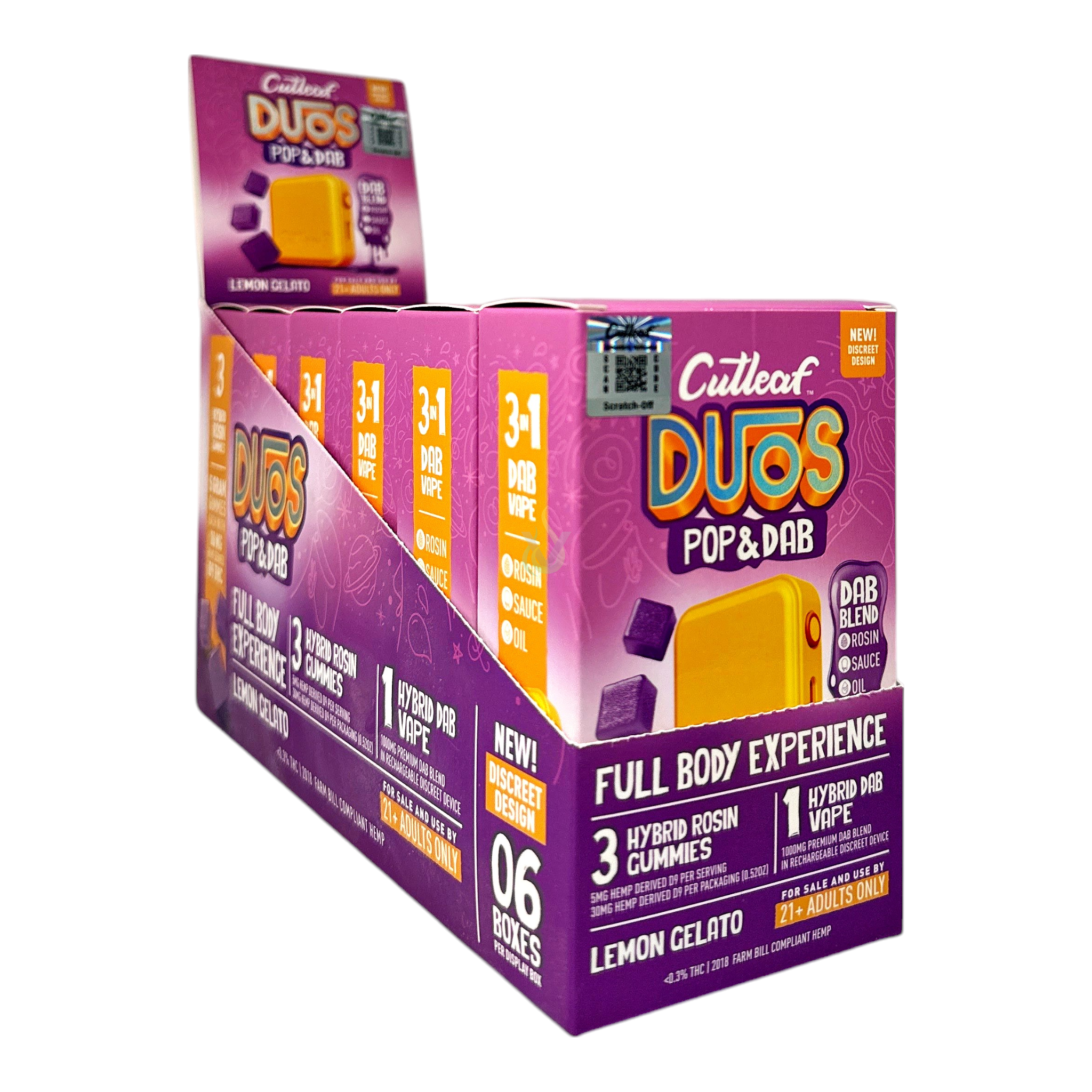 Cutleaf Duos Pop and Dab