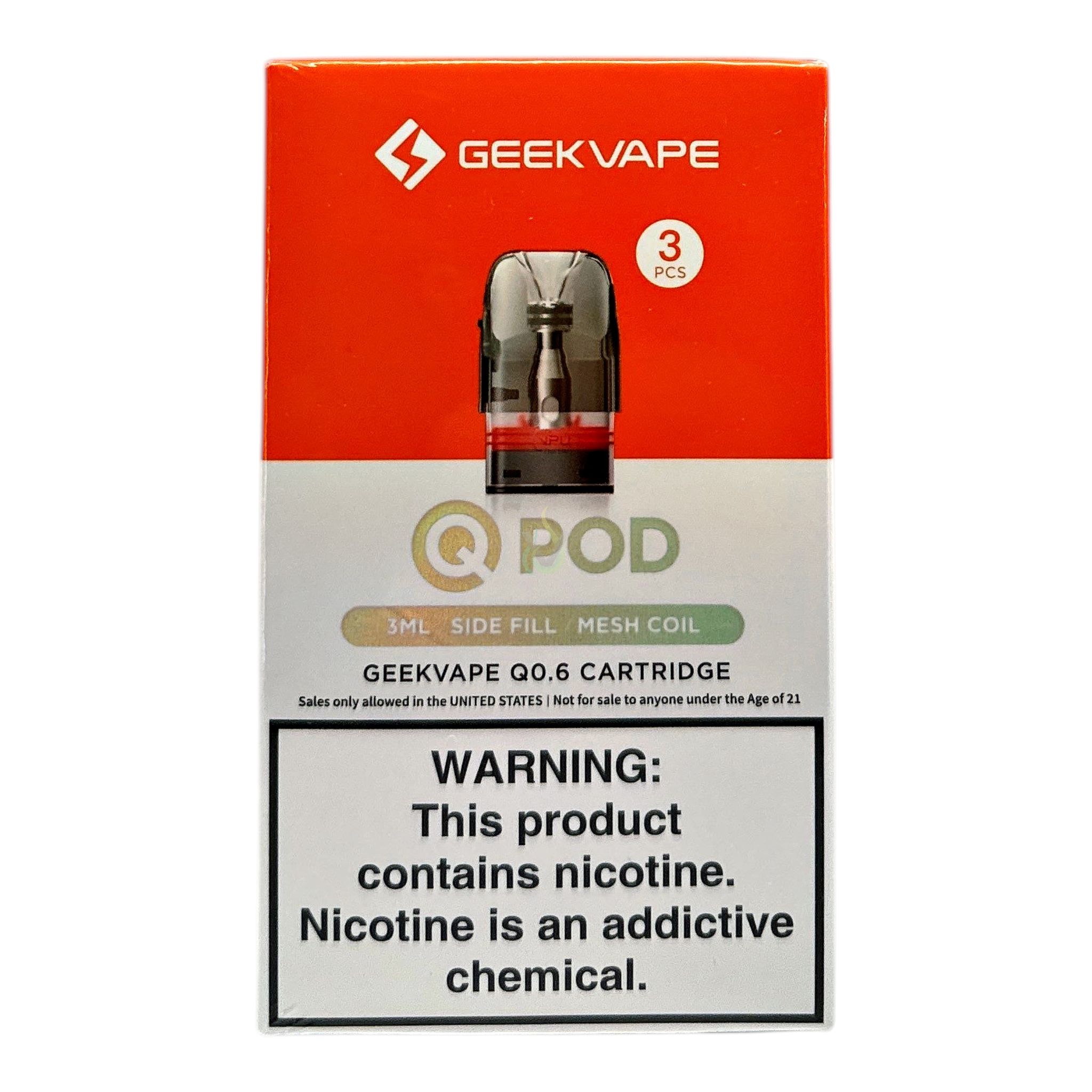 Geekvape Q 3ML Side Fill Replacement Pods