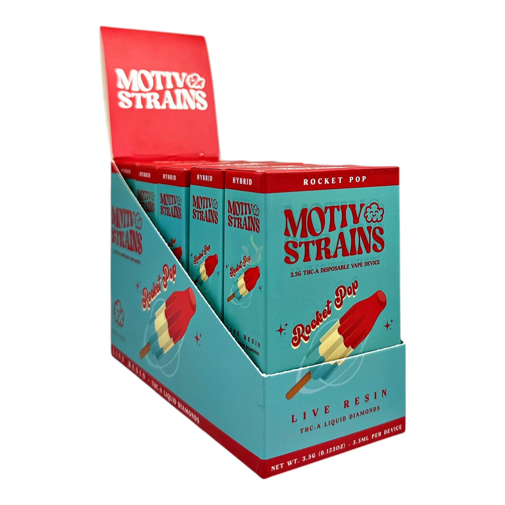 Motiv Strains 3.5G Live Resin THCA Liquid Diamonds Disposable