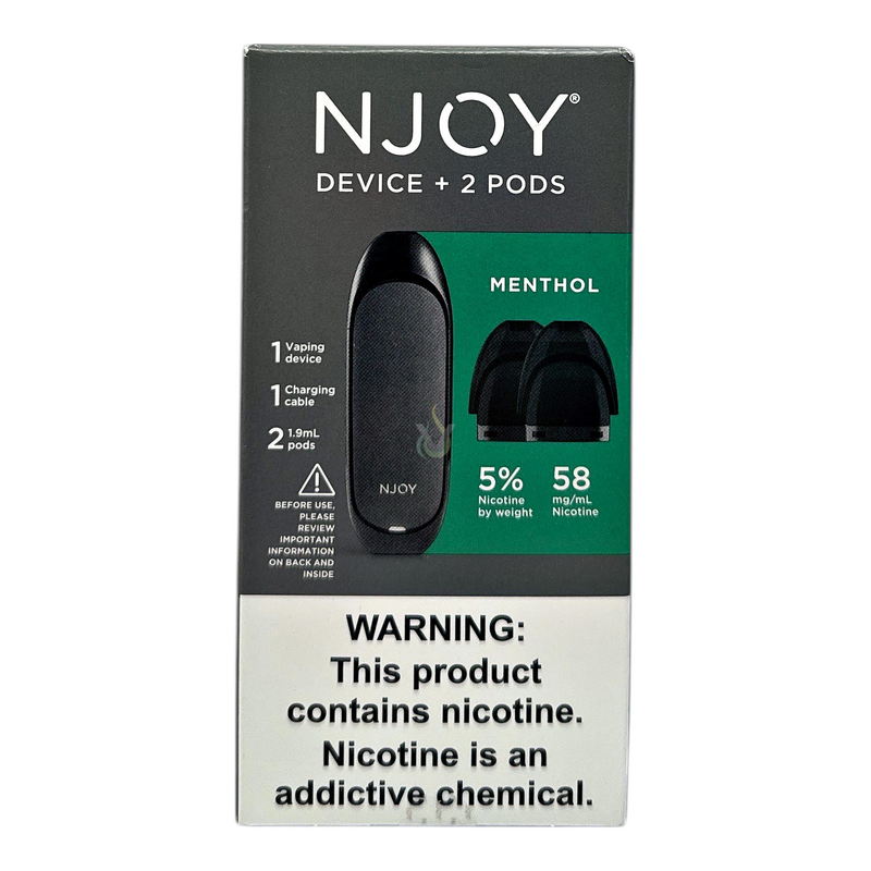 NJOY Device + 2 Pods All In One Kit Case