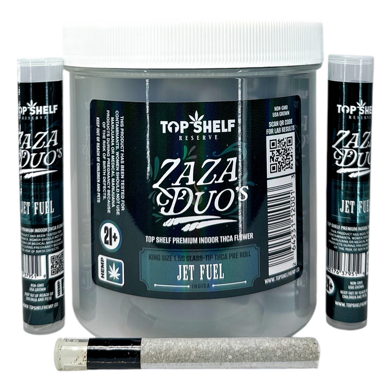 Top Shelf Reserve Zaza Duos THCA Pre Roll