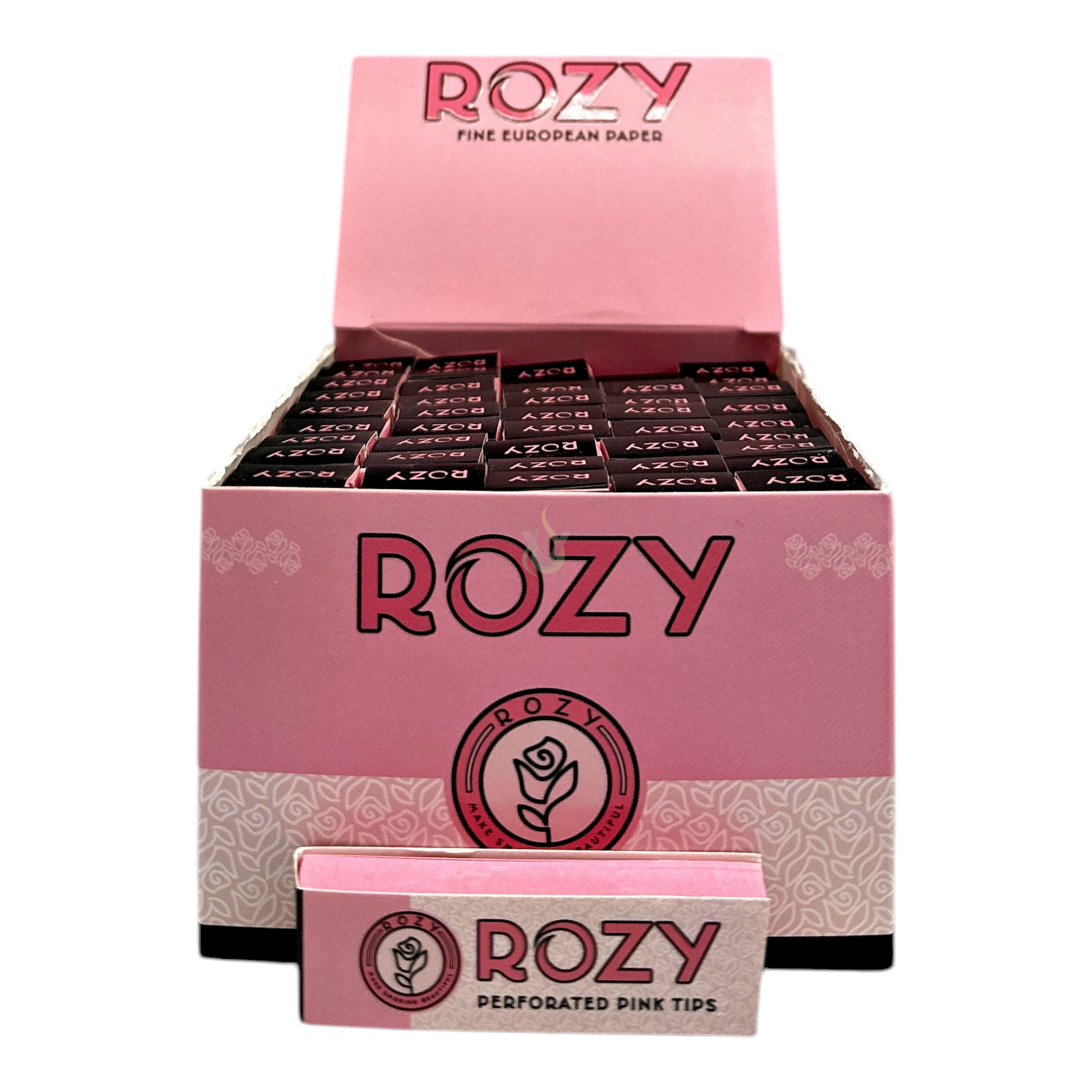 Rozy Pink Perforated Tips