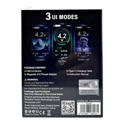 Yocan Uni 3.0 Universal Portable Mod