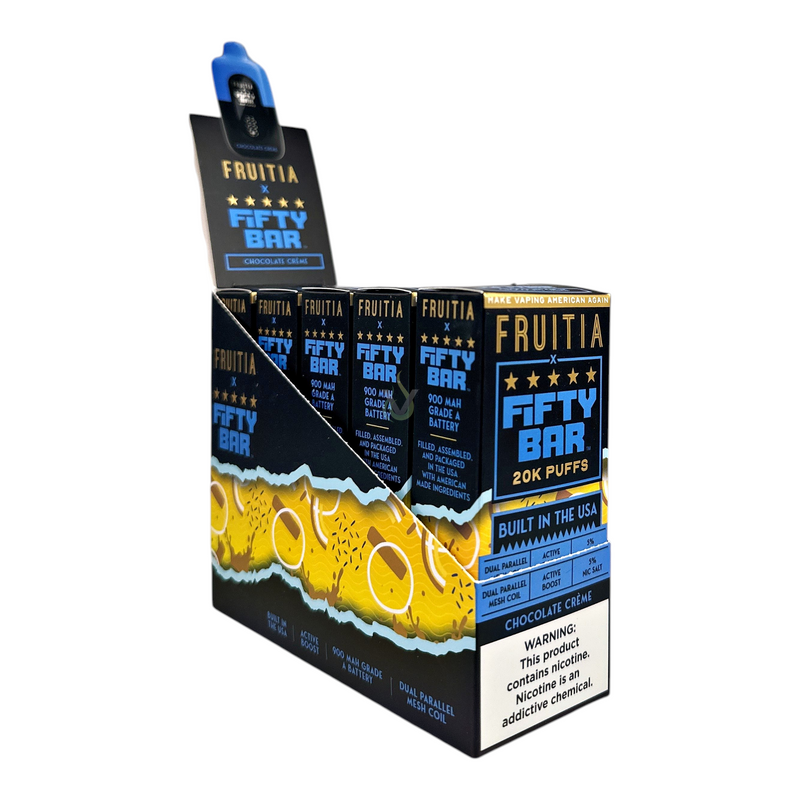 Fifty Bar 20K Puffs Disposable Vape Case