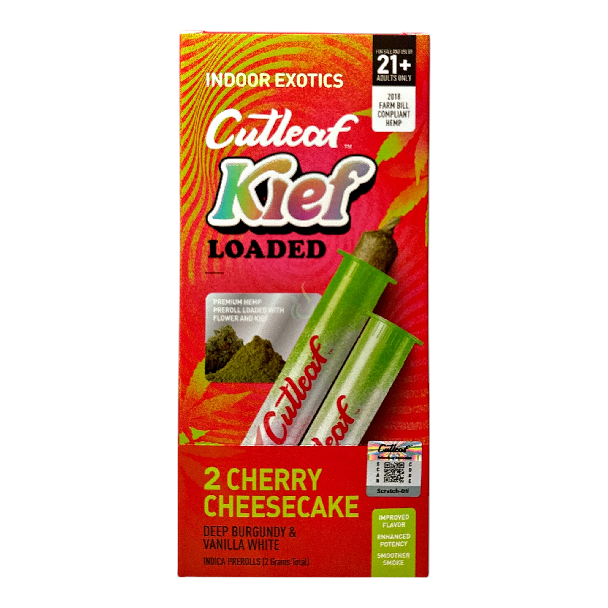 Cutleaf Kief Loaded Pre Rolls
