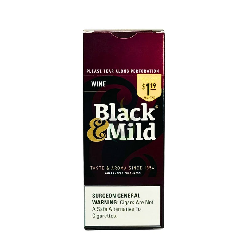 Black and Mild Cigar $1.19 Case