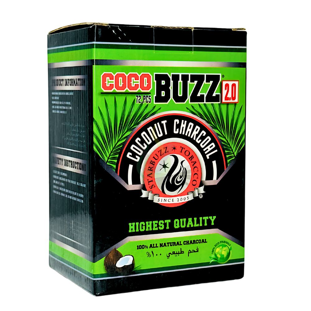 Starbuzz CocoBuzz 2.0 Coconut Charcoal | Wholesale Hookah Charcoal