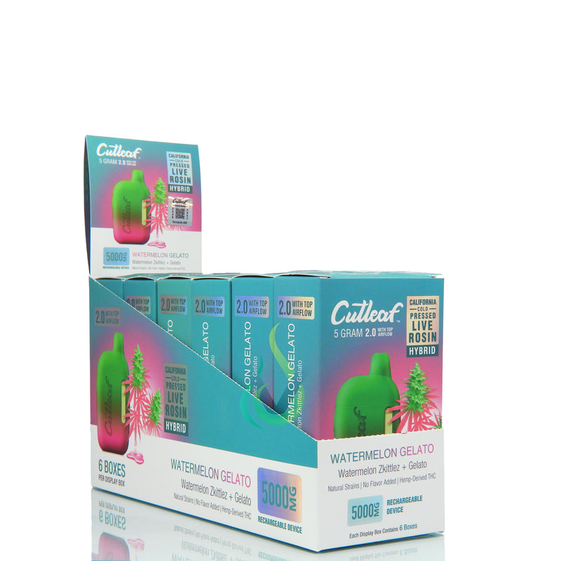 Cutleaf 5 Gram 2.0 Disposable Case
