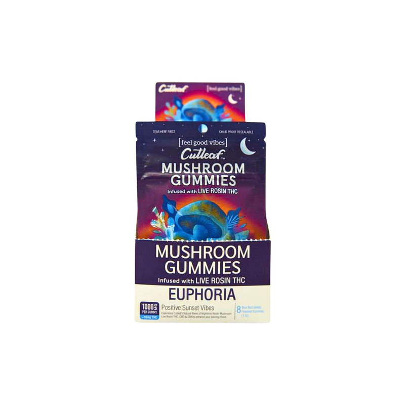 Cutleaf Mushroom Euphoria Blend Gummies