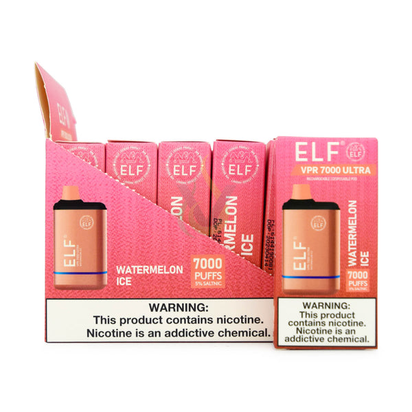 Elf VPR Ultra 7000 Puffs Disposable Vape Case