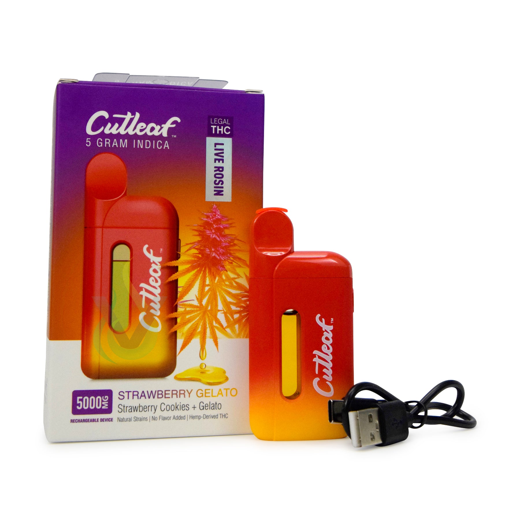 Cutleaf 5 Gram CBD/THC Disposable