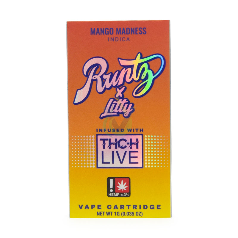 Runtz x Litty THC-H Live Vape Cartridge Case