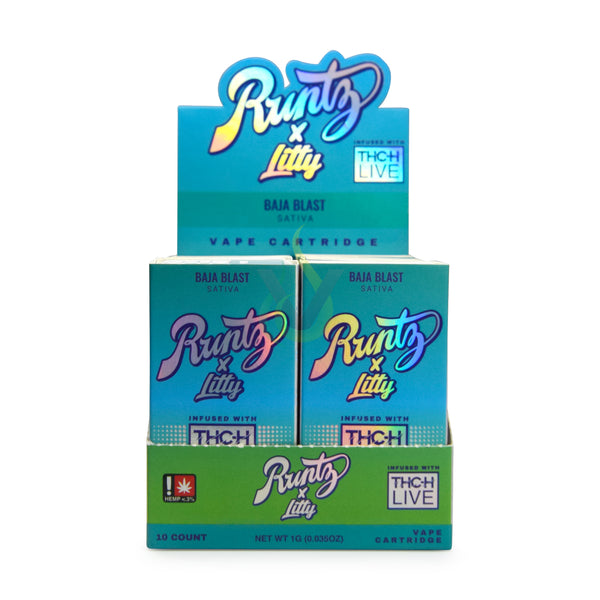 Runtz x Litty THC-H Live Vape Cartridge Case