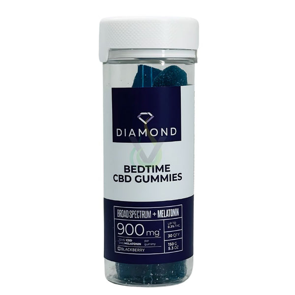 Diamond CBD Broad Spectrum + Melatonin 900mg Bedtime Gummies