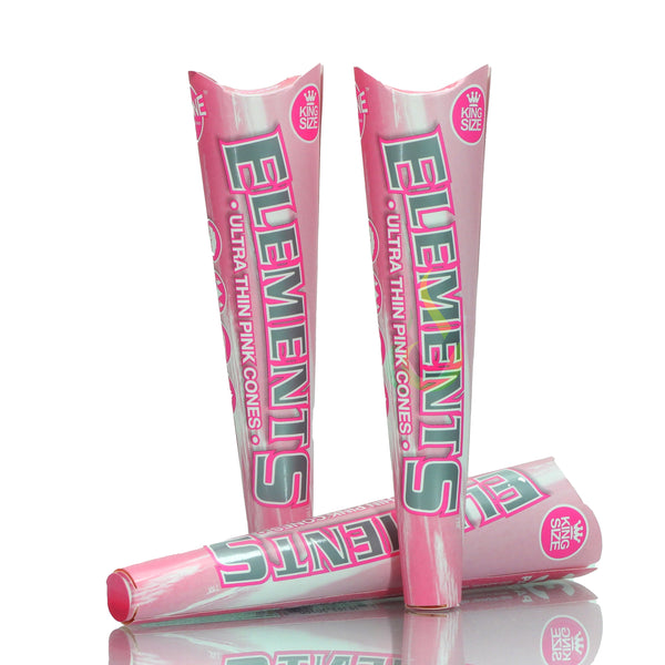 Elements Pink Cones King Size Case