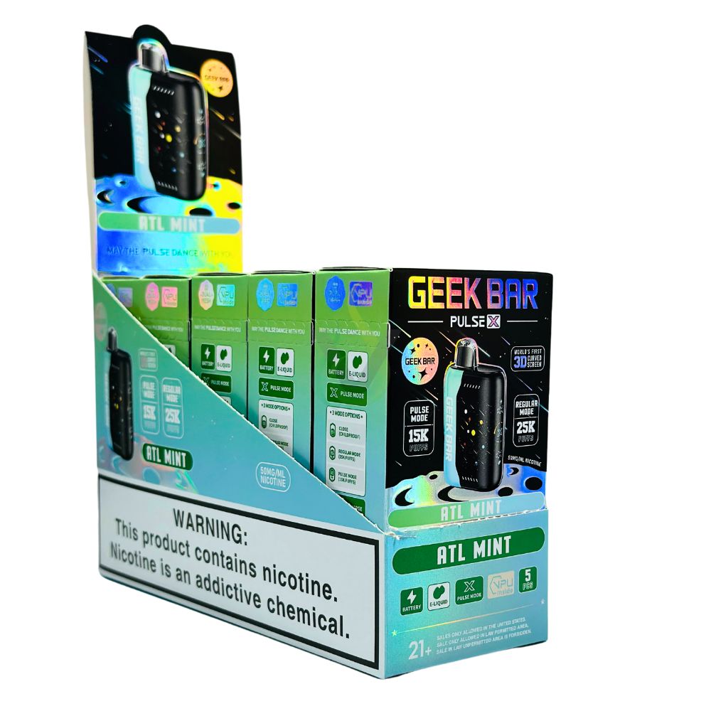 Geek Bar Pulse X Wholesale - The Vapor Supplier Geek Bar Pulse X Wholesale - The Vapor Supplier