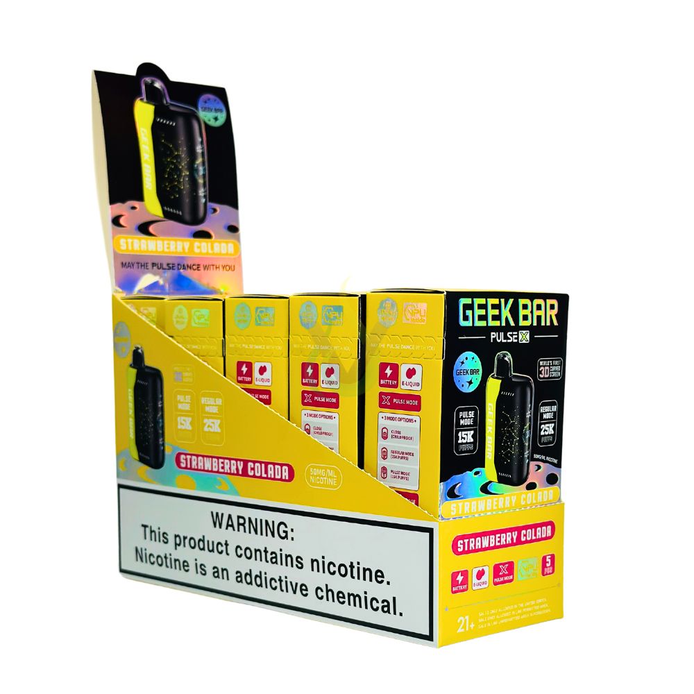 Geek Bar Pulse X Wholesale - The Vapor Supplier Geek Bar Pulse X Wholesale - The Vapor Supplier