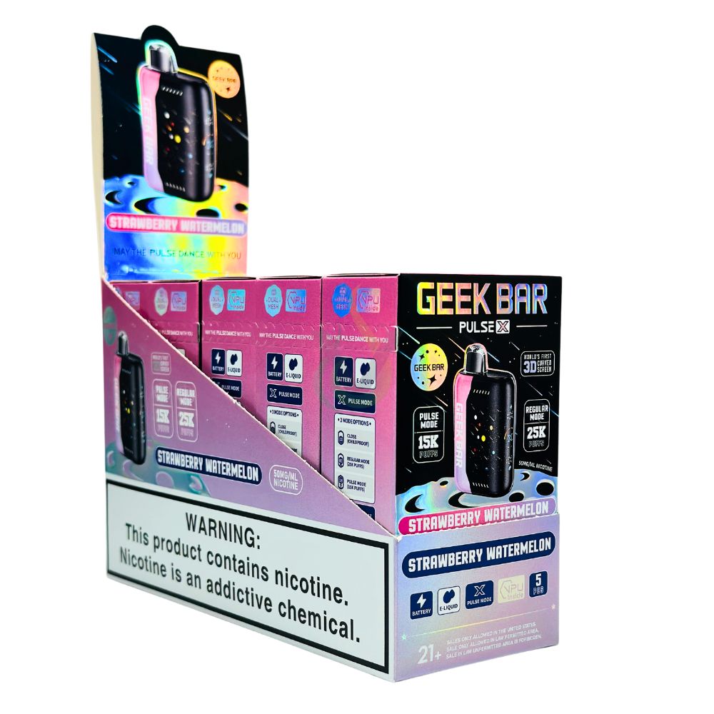 Geek Bar Pulse X Wholesale - The Vapor Supplier Geek Bar Pulse X Wholesale - The Vapor Supplier