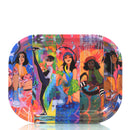 Metal Rolling Tray w/Stash Box