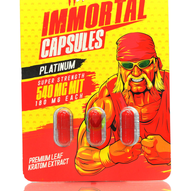 Hulk Hogan Immortal Platinum Capsules Case