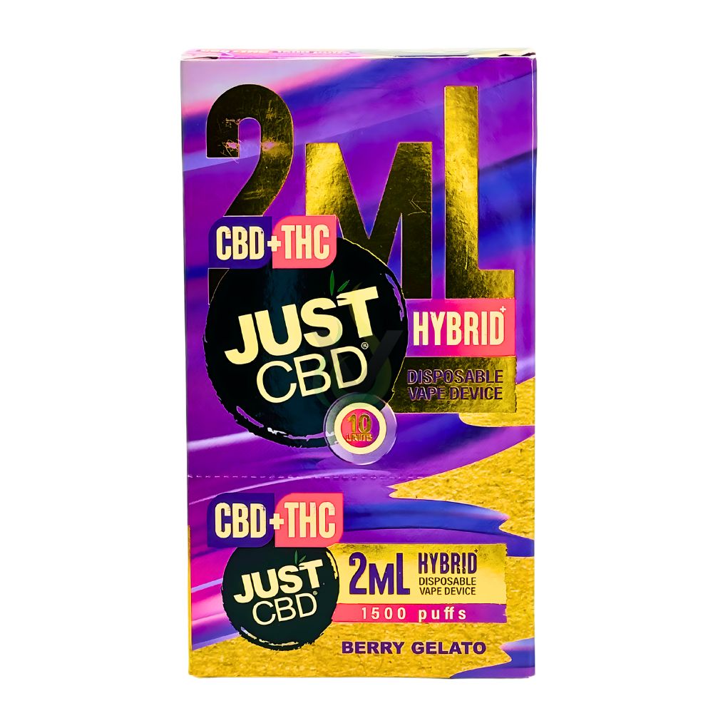 Buy Just CBD 2mL CBD + THC Disposable Vape Case - Full Spectrum Blend Buy Just CBD 2mL CBD + THC Disposable Vape Case - Full Spectrum Blend