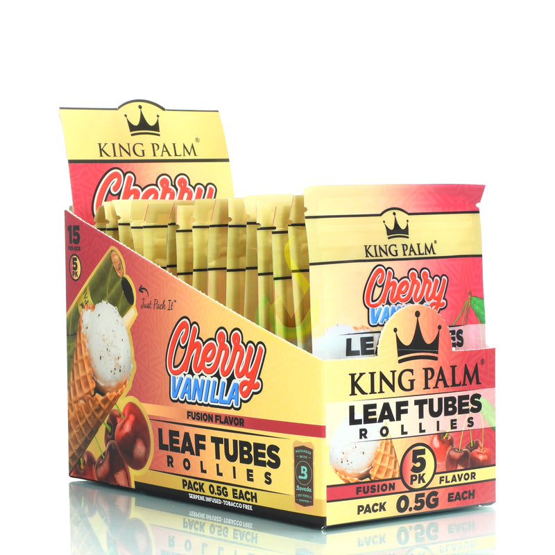 King Palm Cones Leaf Tubes Rollies Case