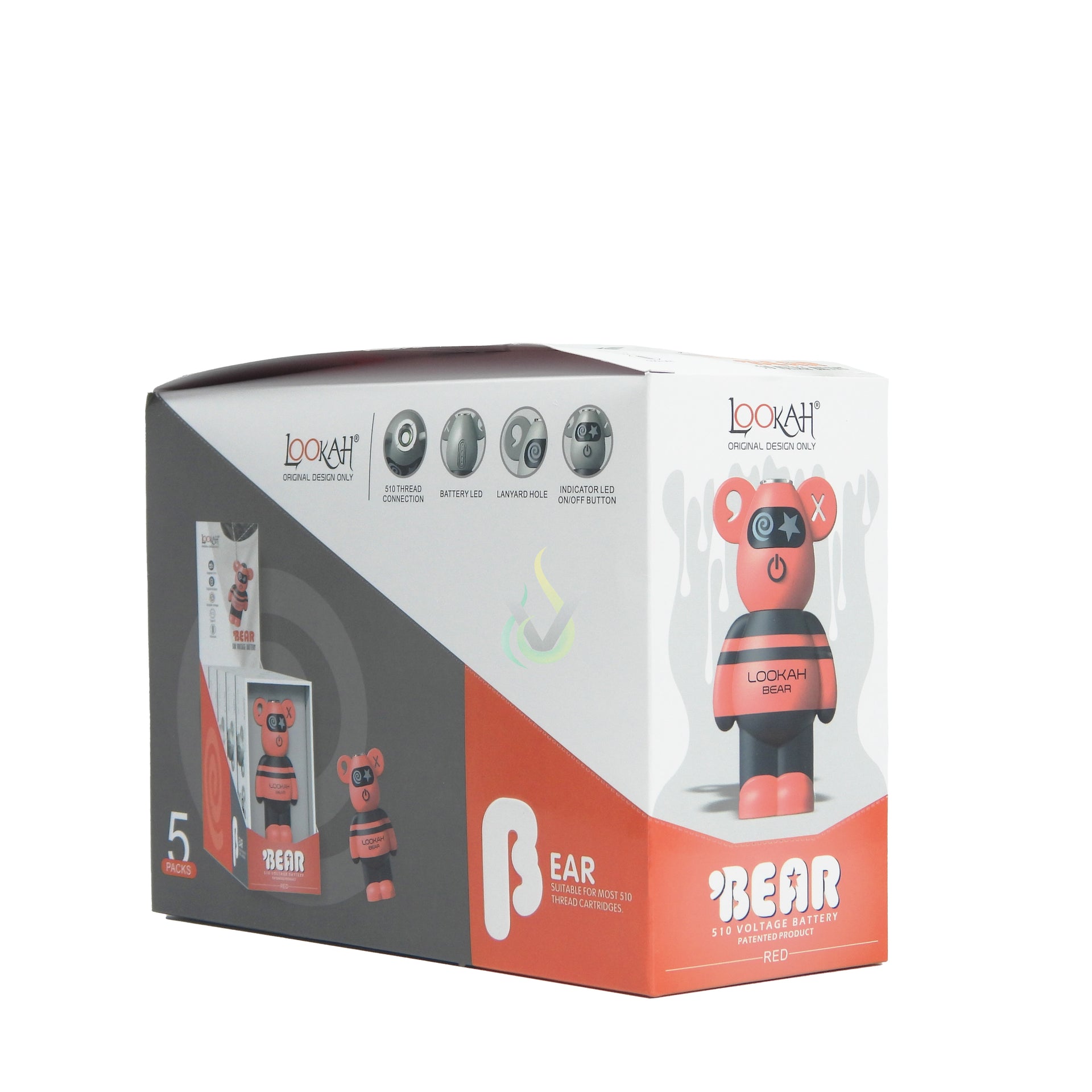 lookah bear 510 thread vape battery Lookah Bear 510 Vaporizer Battery Wholesale