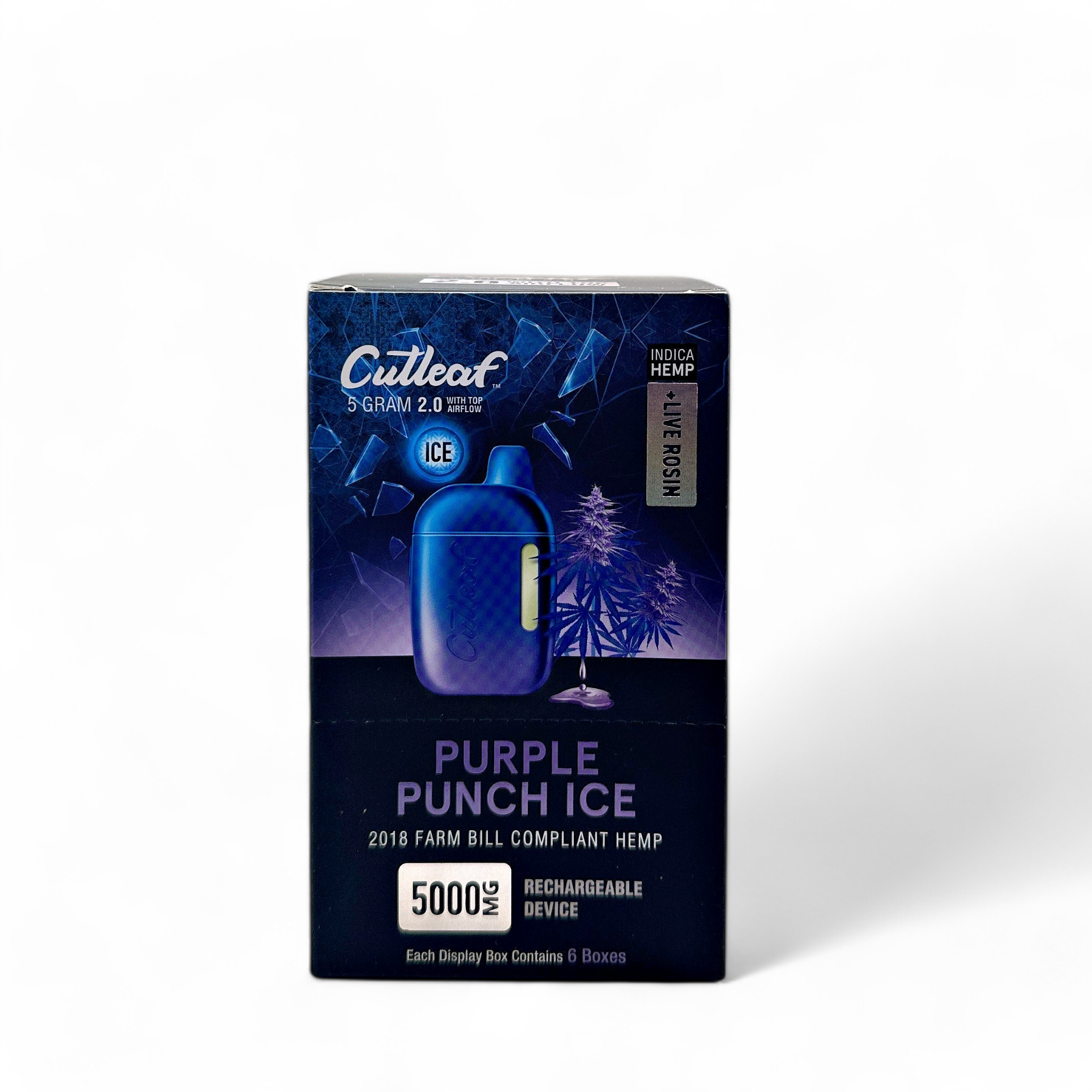 Cutleaf 5 Gram 2.0 Ice Hemp + Live Rosin Disposable Whole... Cutleaf 5 Gram 2.0 Ice Hemp + Live Rosin Disposable Whole...