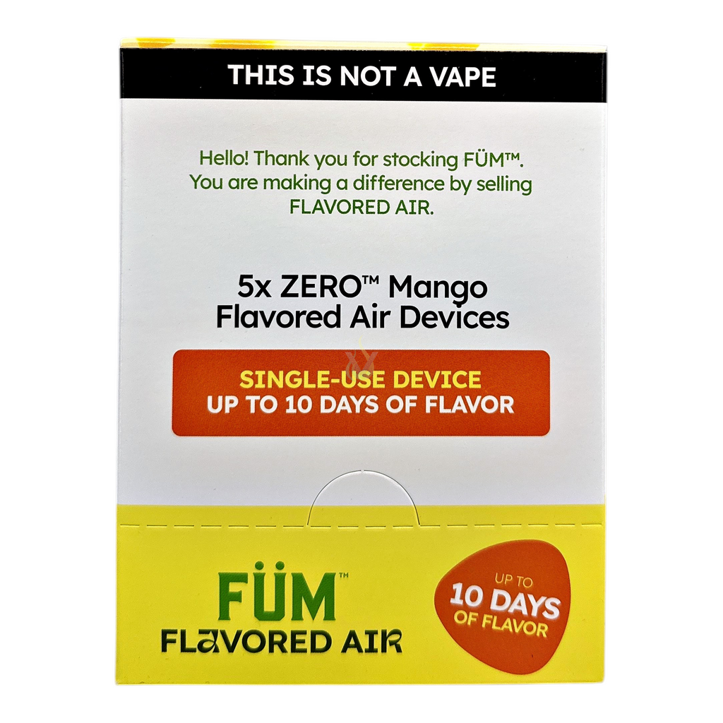 Fum Zero Flavored Air Device Case Fum Zero Flavored Air Device Case