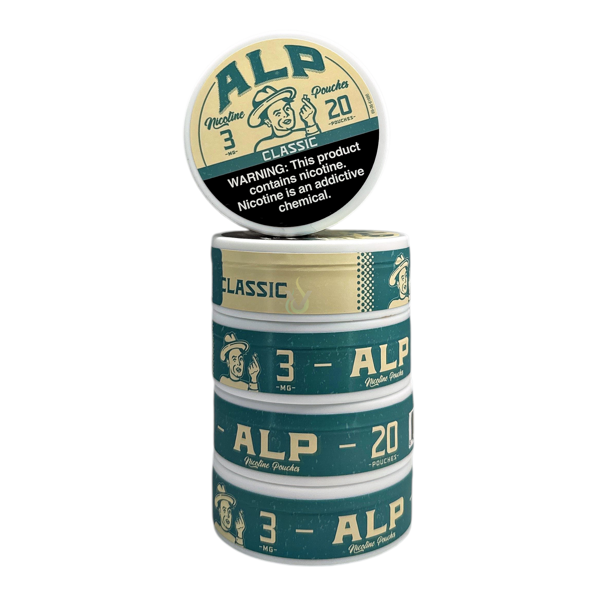 alp tobacco pouches Sweet Nectar Nicotine 3mg / Single Tin refreshing finish ALP Nicotine Pouches - Tobacco