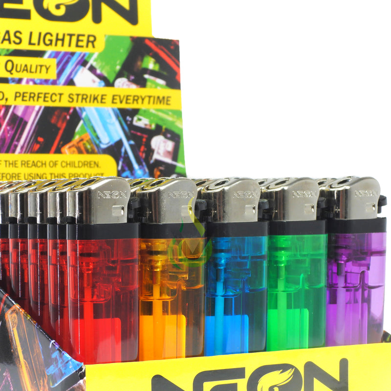 Neon Gas Lighter Case