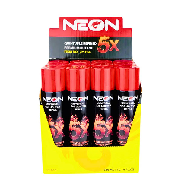 Neon Butane Refill 5x Case