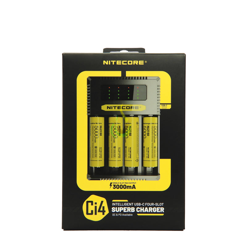 Nitecore Intelligent Four Slot Battery Charger