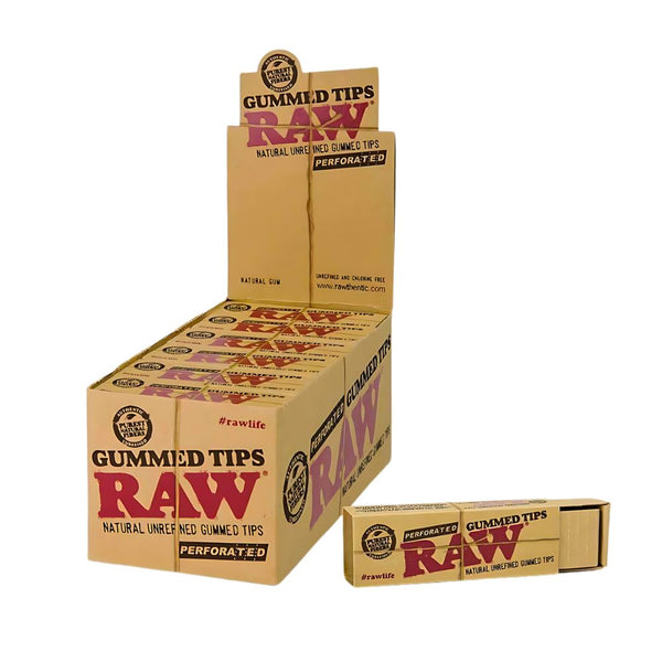 Raw Gummed Tips Case