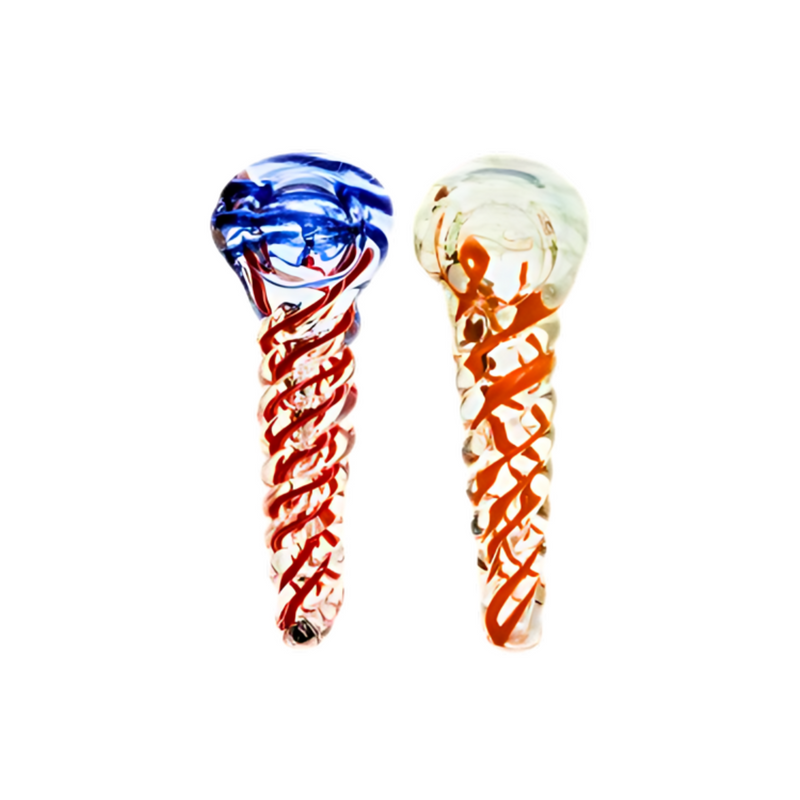 Ribbon Twisted Spoon Hand Pipe