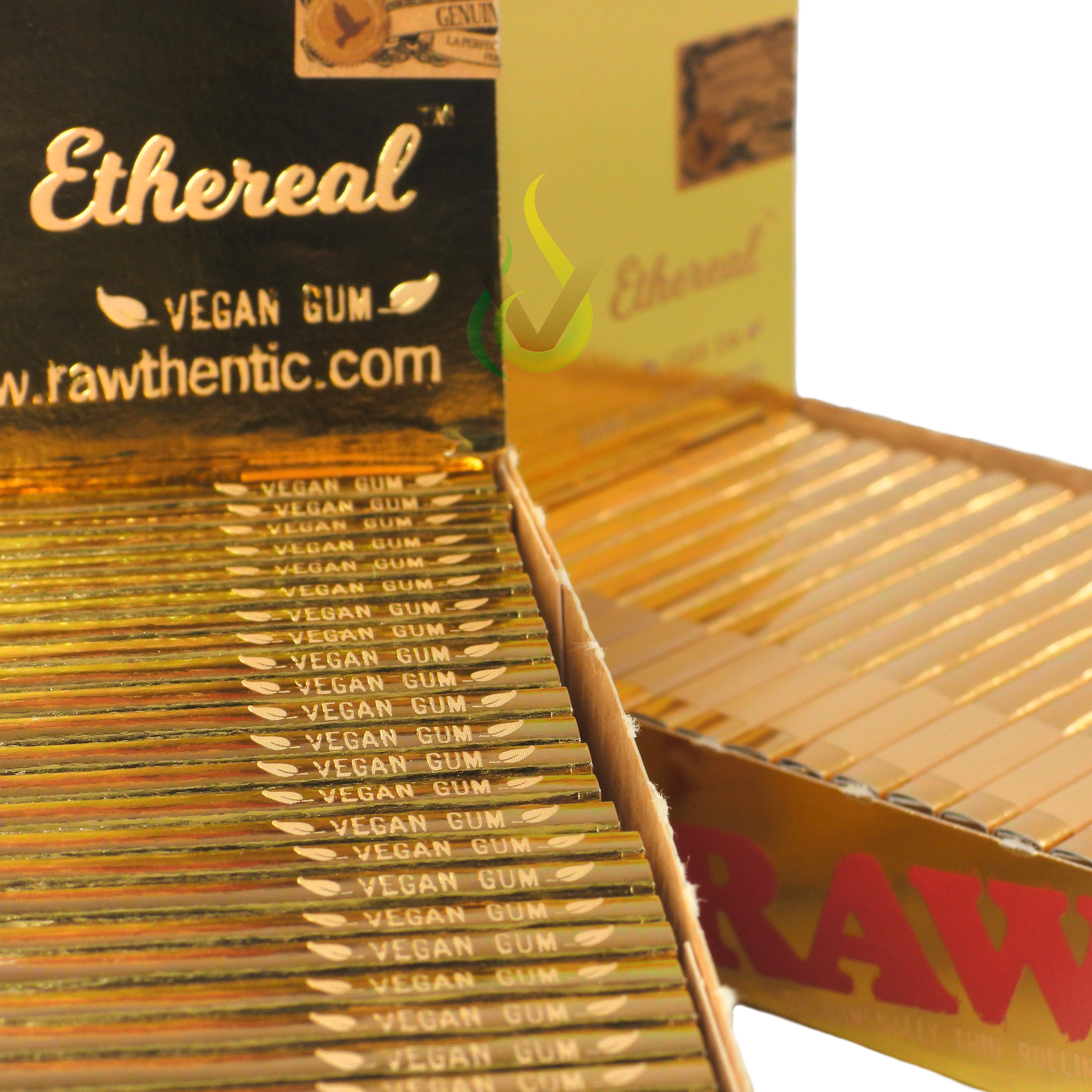 RAW Ethereal Thin Rolling Papers Case